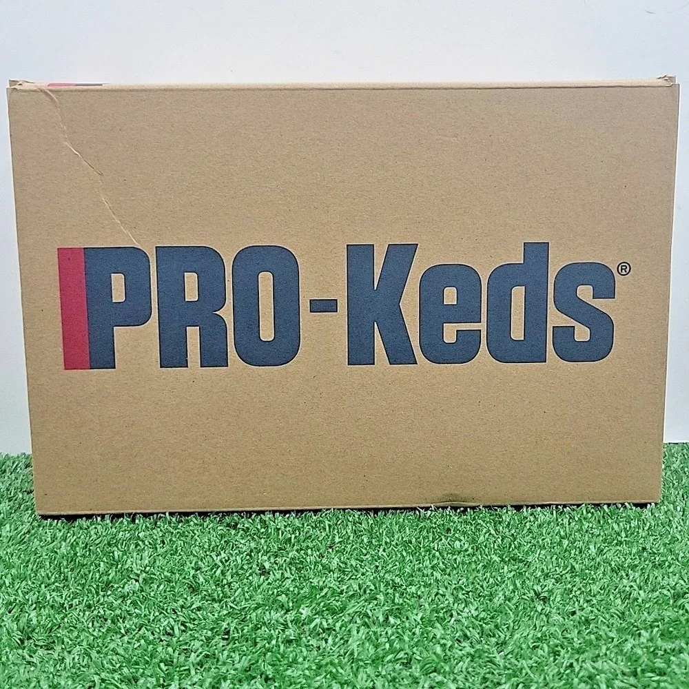 Pro Keds Royale Hi Shoes Men's 6 Medium High‎ Top Black Leather Sneakers w/ Box